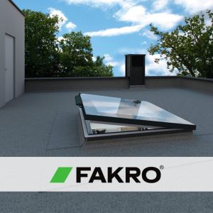 okna do dachów płaskich FAKRO
